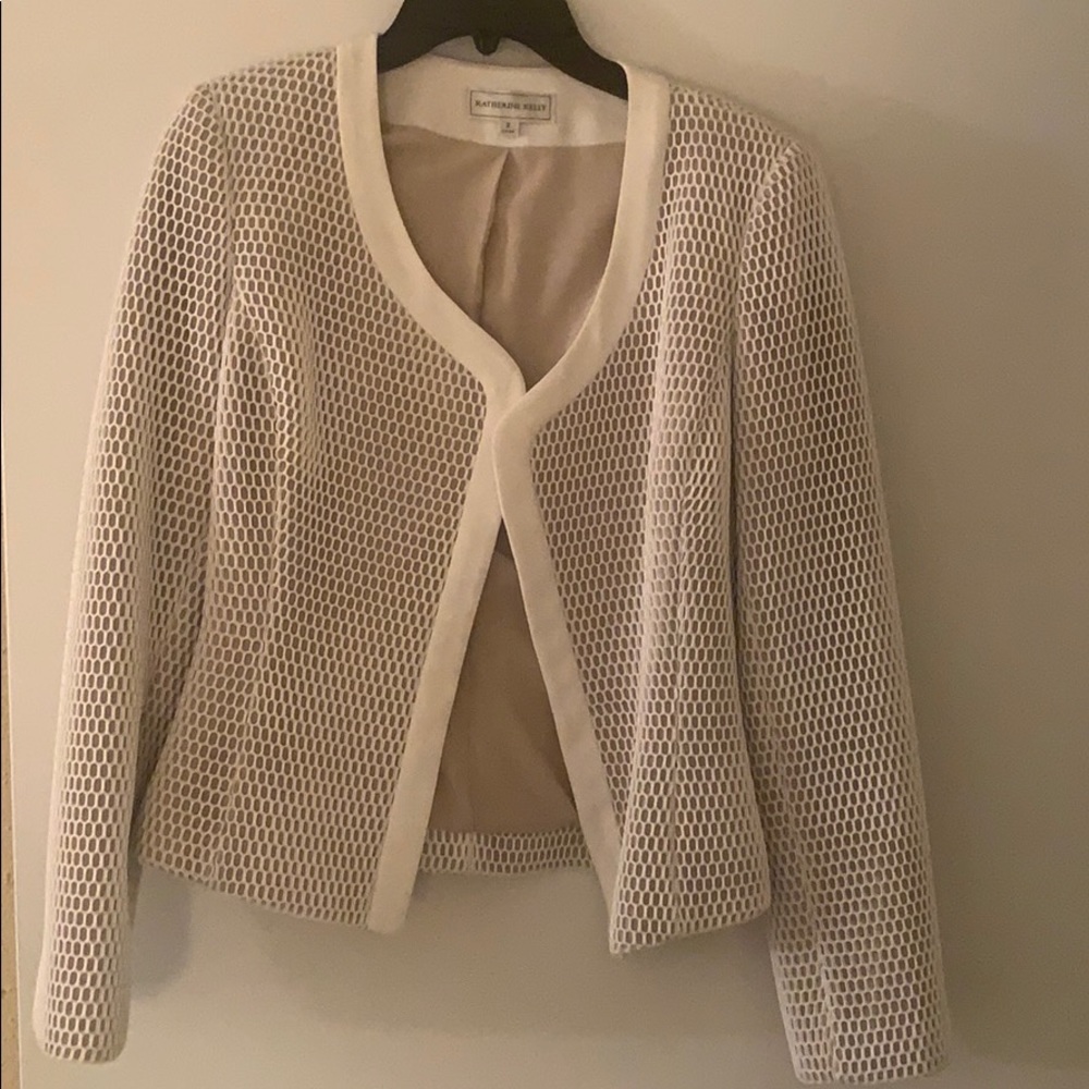 Katherine Kelly Collection Ivory Jacket